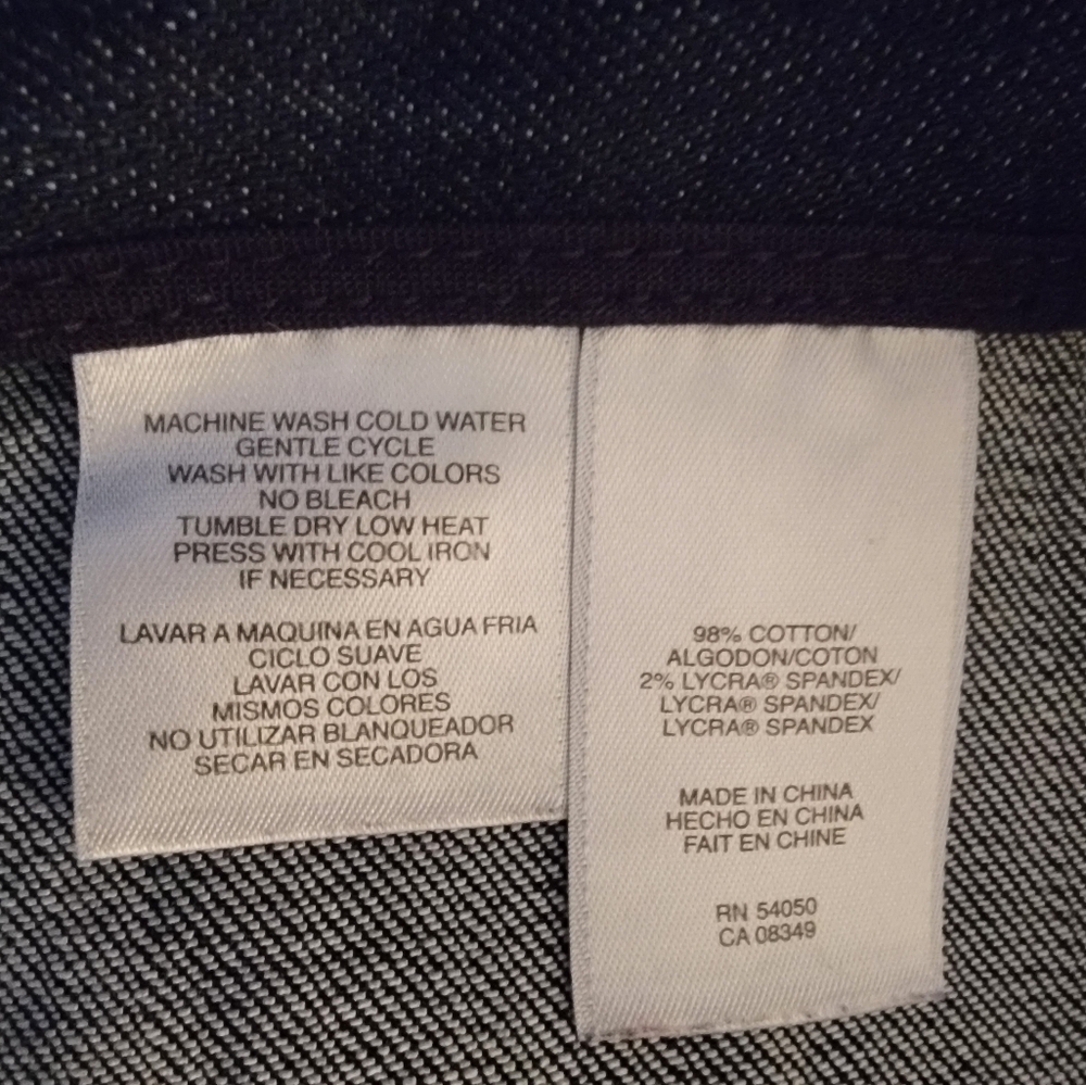 Anne Klein Denim Skirt - Size 16 - EUC - Picture 4 of 4
